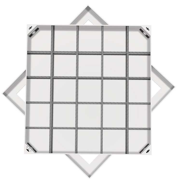 龙文不锈钢方井展示